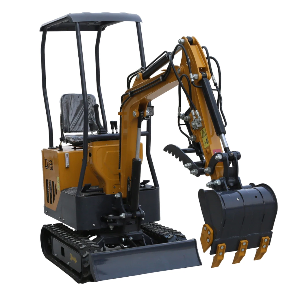 D722 3-цилиндровый дизельный двигатель kubota CE EPA 8-часовой непрерывной работы 1 тонный мини-экскаватор цена поставщика