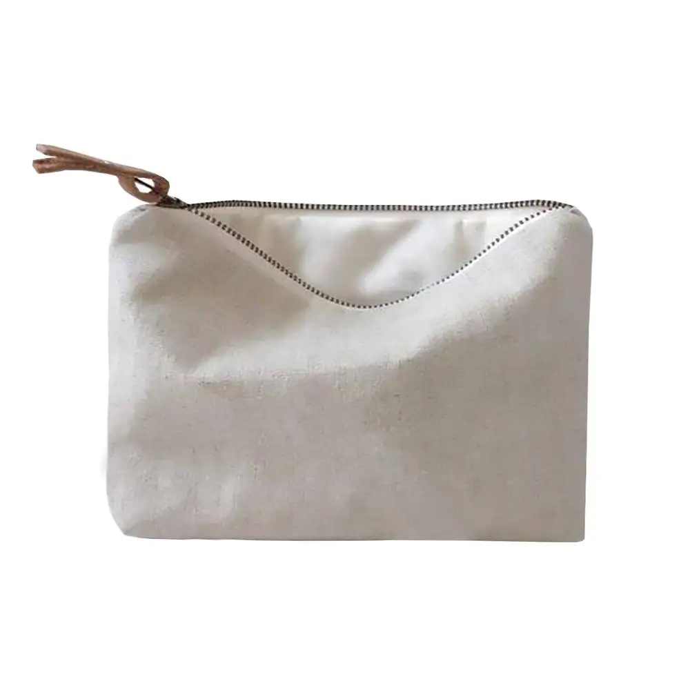 Natural White Custom Logo Linen Laundry Bag