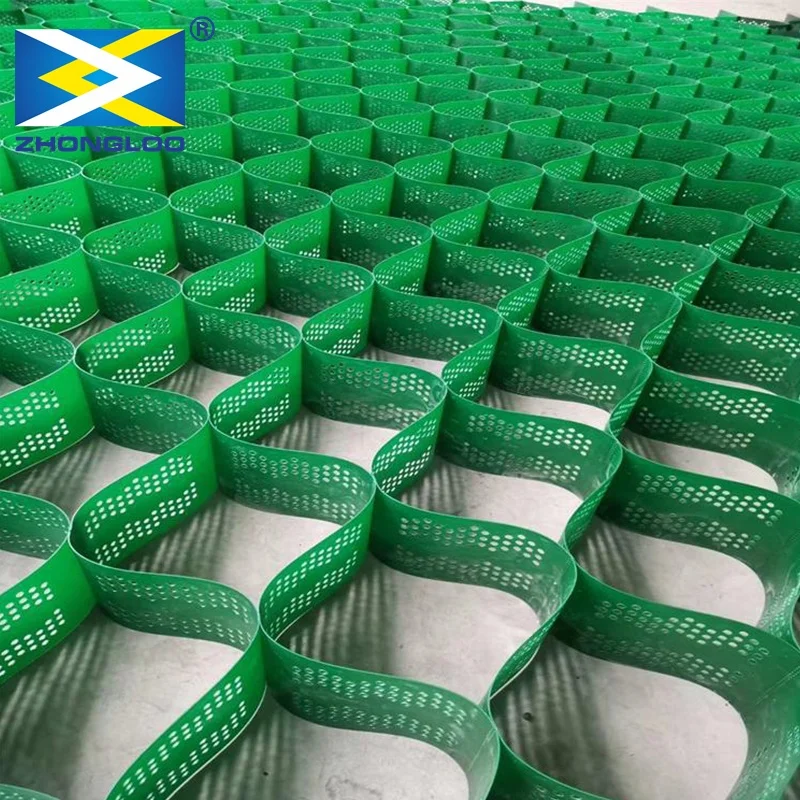 Гравийная сетка в рулоне пластиковая геоячейка для стабилизации почвы