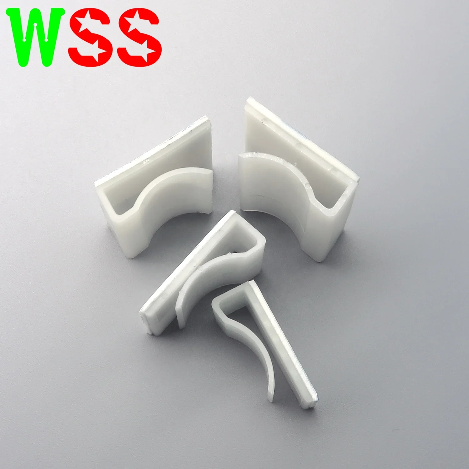 Nylon Self Adhesive Wire Saddle Cable Clamp Wire Clips for Car