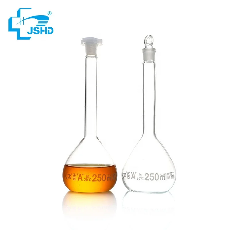 Заводская Прямая поставка из Китая HDA 500 мл 1000 мл 2000 мл мерная колба pyrexclear