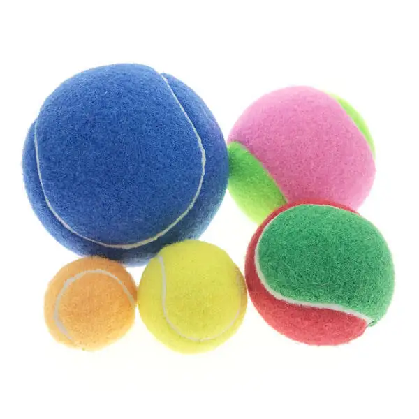 Pet toy ball tennis footprints dog training ball dog throwing toy manufacturer direct sale