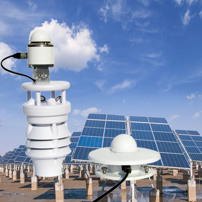 LORA LORAWAN GPRS 4G WIFI RS485 MODBUS Беспроводная Солнечная фотоэлектрическая станция, Погодная система