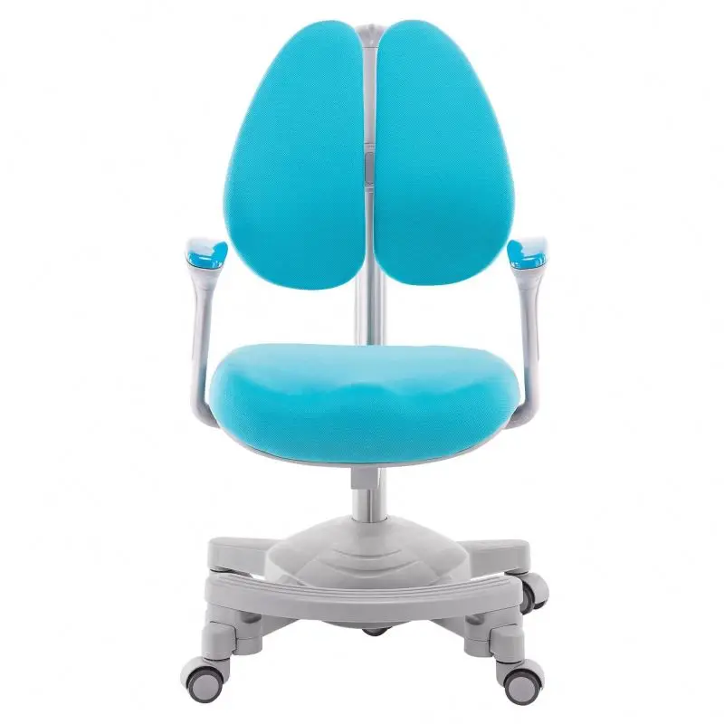 Modern Ergonomics Sets Adjustable Blue Kids Study Chair for Home Learning Growing children Executive Mesh Chairs