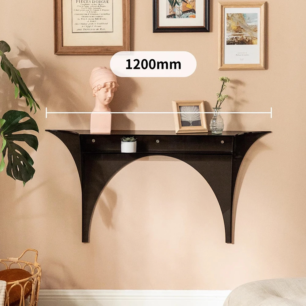 Modern Living Room Furniture Wall-Mounted Hallway Long Narrow Console Table  Acrylic Console Tables With Storage