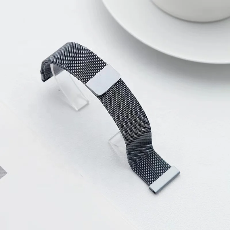 Wholesale watch band For Samsung active 2 Gear S3 46mm 42mm Milanese Metal watch strap for amazfit bip for huawei GT watchband