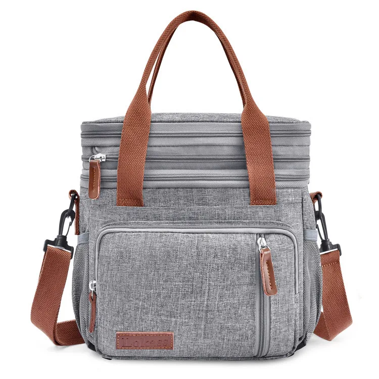 Custom BG2320 Fashion Portable Outdoor Customized Bag Food Delivery Picnic Camping Large Capacity Lunch Cooler Bags manufacturer