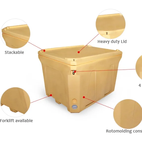 insulated large live fish storage transport container