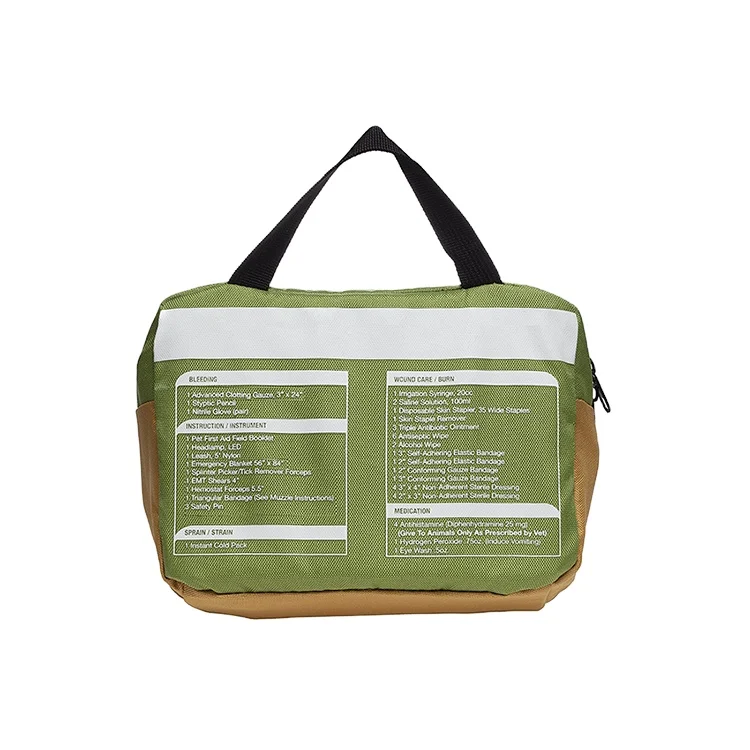 outdoor multifunction adventure dog series emergency pet first aid kit