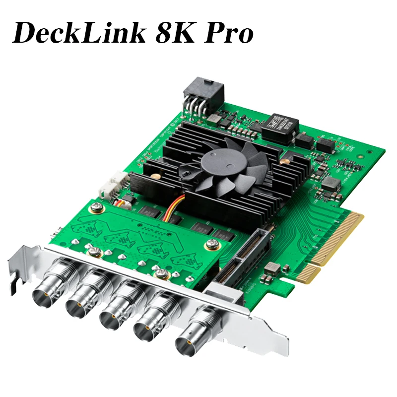 Blackmagic DeckLink 8K Pro Quad link 12G-SDI capture card video switcher playback for SD/HD/Ultra HD/4K/4K DCI/8K/8K DCI formats