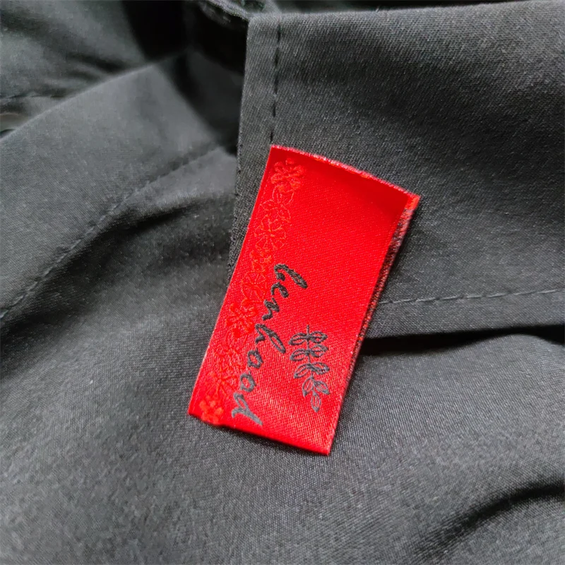 Free Sample Factory Cheap Price Custom Garment Brand Label Garment Brand Label Woven For Clothing