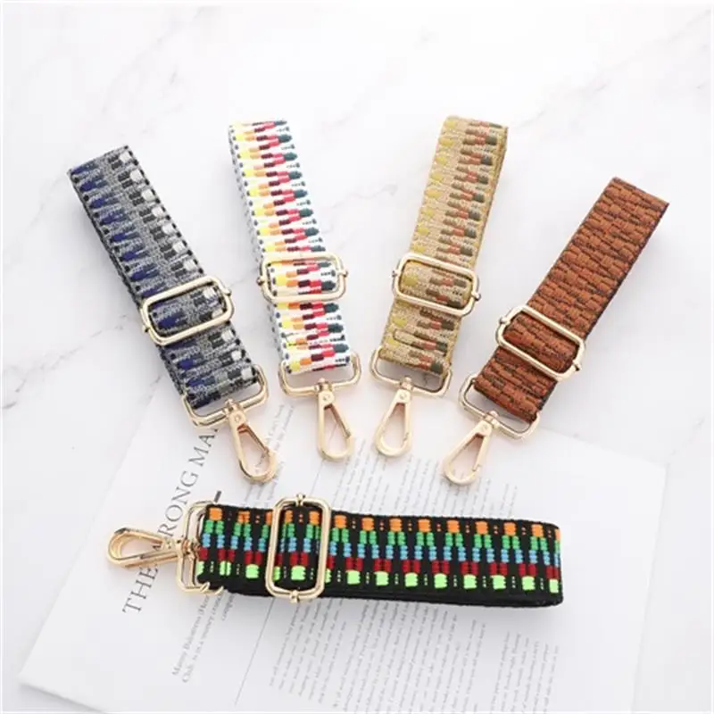 Kazze Wholesale Weaving Bag Accessories Adjustable Shoulder Straps Single Shoulder Crossbody Bag Long Shoulder Strap