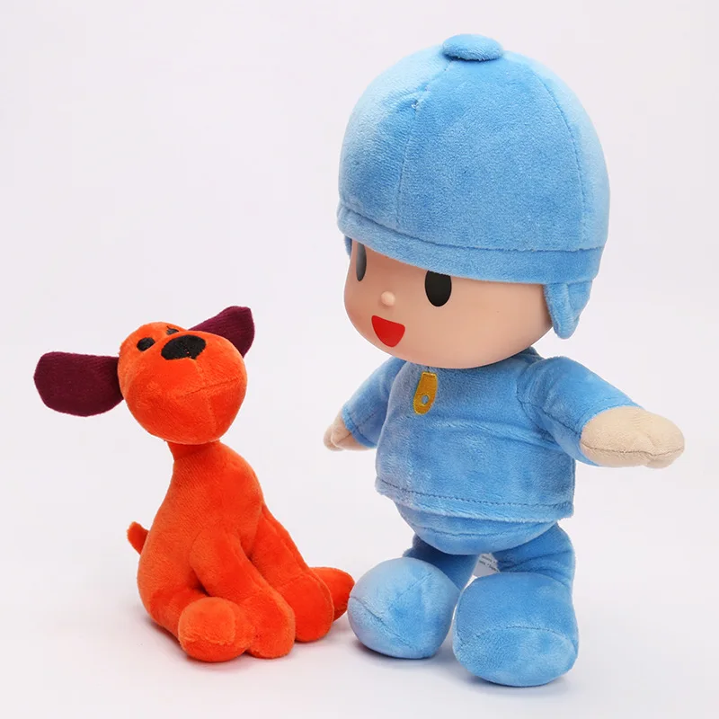 Высококачественная плюшевая аниме-игрушка Pocoyo утка слон собака кукла на заказ милые мягкие плюшевые детские