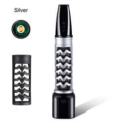 Wholesale  Custom  logo windproof USB Coil lighter rechargeable cigarette lighter without dropping ash