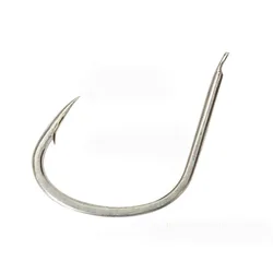 Рыболовный крючок из нержавеющей стали 1/0 #, рыболовный крючок из углеродистой стали, большой Рыболовный крючок