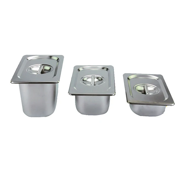 Factory Supply Professional Hotel Equipment Buffet Food Container Gastronorm 2/1 GN Pan