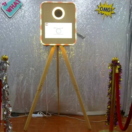 Real Vintage Retro Selfie Photobooth Integrated Printer Camera Instant DSLR Wedding Photo Booth Machine