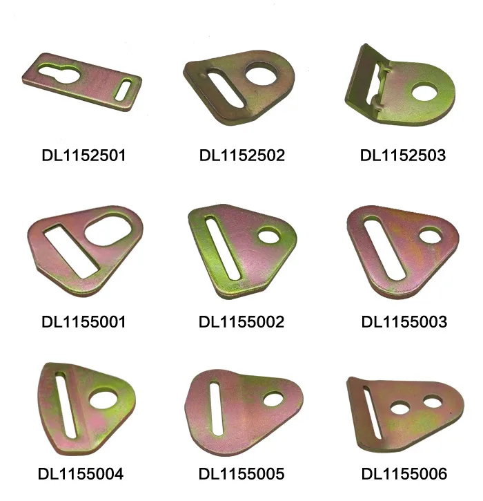 Recessed Pan Heavy Duty Cargo D Ring Trailer Tie Down Fittings Bolt Plate Cap