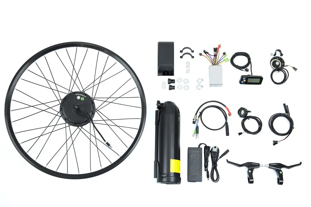 20/24/26/27.5/29 inch mid drive conversion kit hidden power electric bike kit 36v 250w electric bike conversion kit