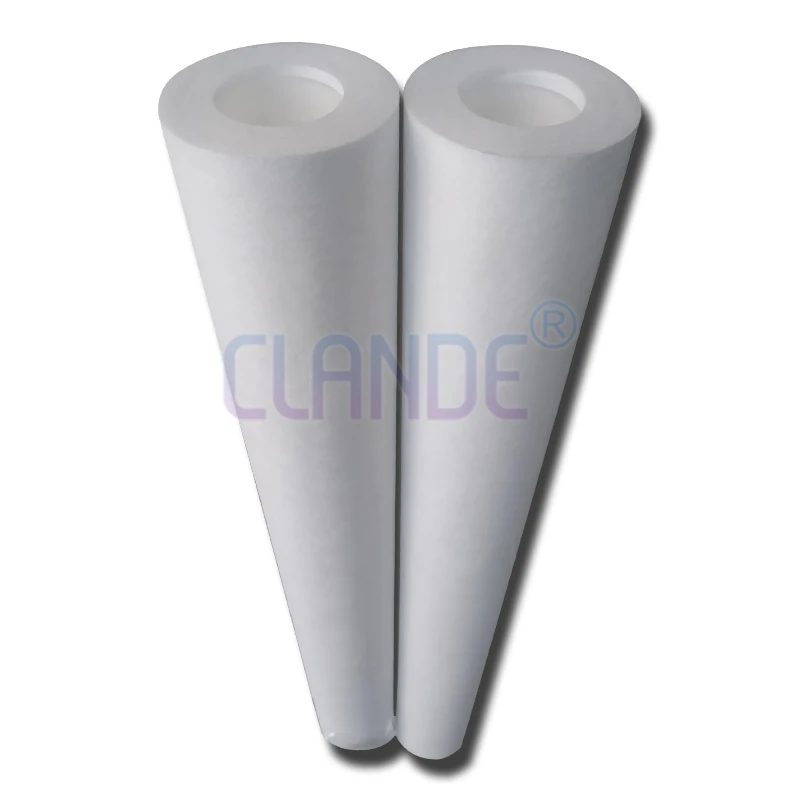 1 And 5 Micron 40 Inch Spun Polypropylene Filter Cartridge For Professional Production