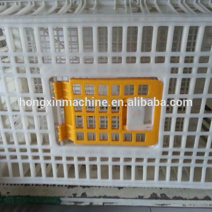 Plastic poultry chicken transport cage