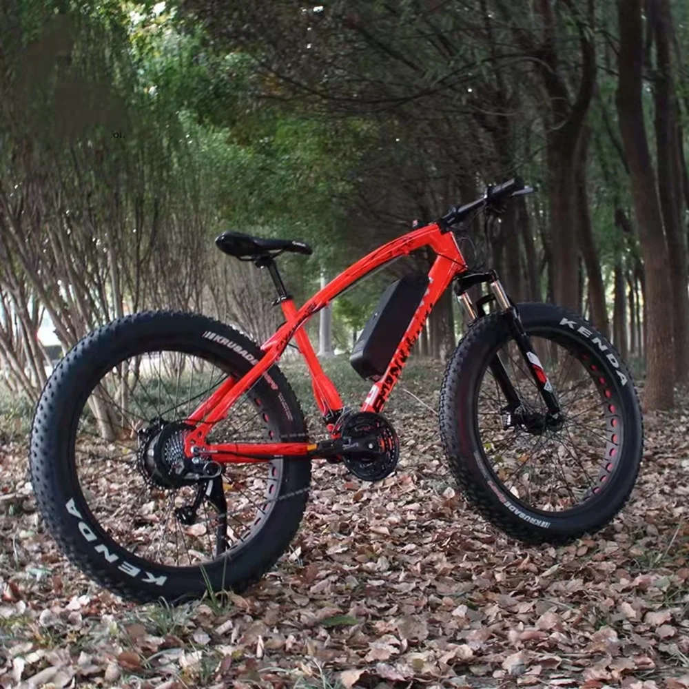 Discount Stock Clears Ebike Fat Tire Electric Assistant Bicycle Mid Drive Elektrisches Fahrrad E Cycling Scooter Mountain Bike