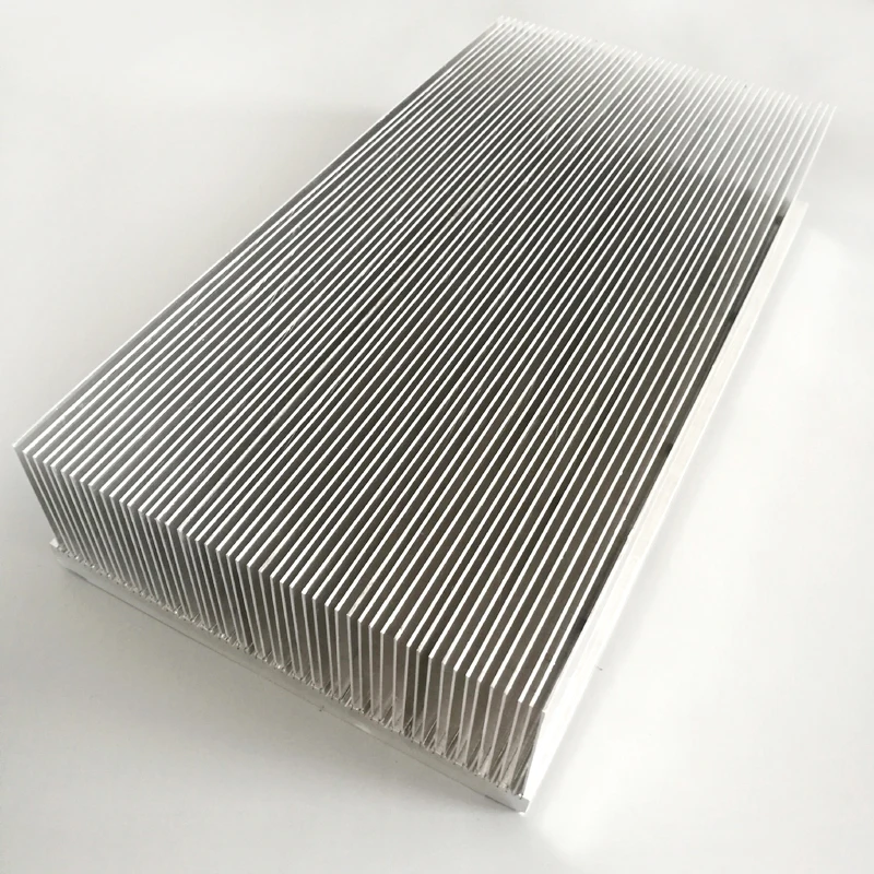 Semiconductor heat sink UPS heatsink Custom bonded fin heatsink  207(W)*75(H)*390(L)mm