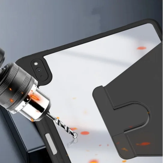 Shockproof Protective Case for iPad Air Pro 11 Mini 360 Rotating Cover with Pencil holder 2022 10 Gen PU Leather Case