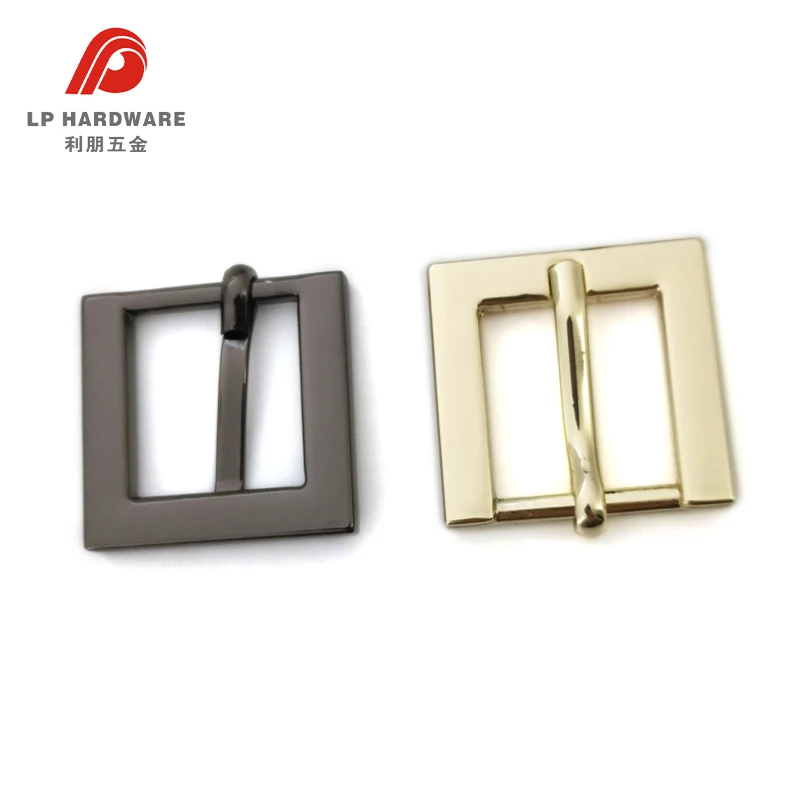 Open belt buckles men shoes sandals shoe lace buckle customised slippers metal shoe pin buckles for men