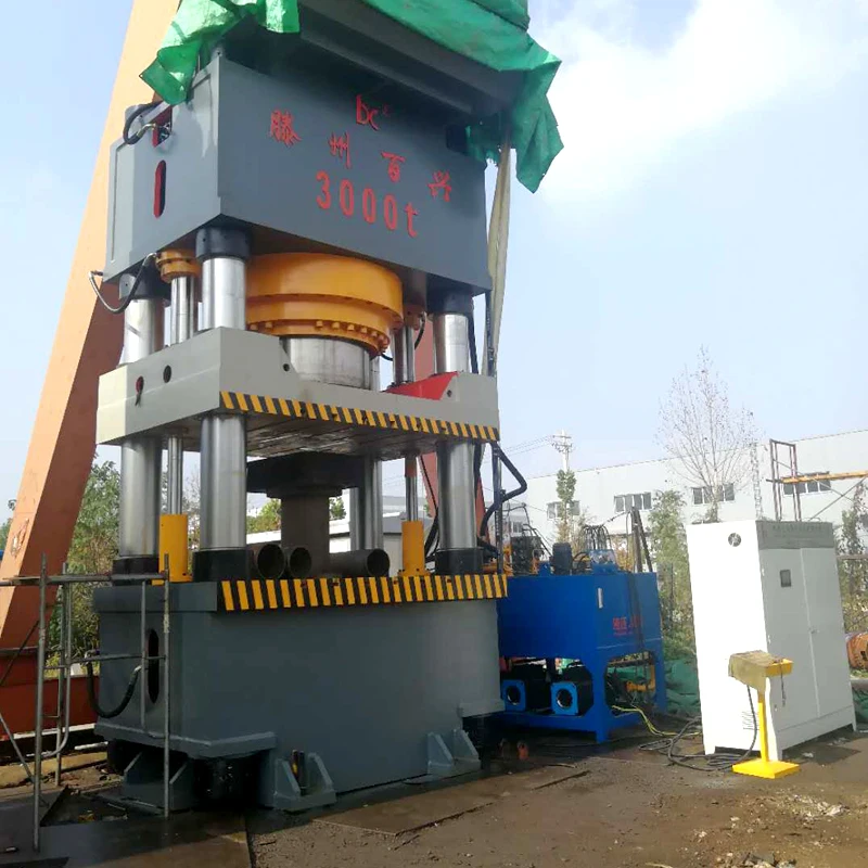 3000 tons Metal powder forming hot forging machine  four columns hydraulic press machine