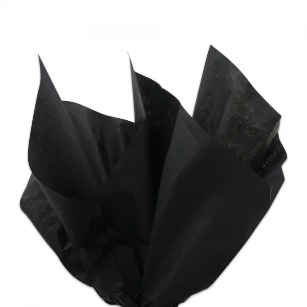 Customers 480 sheets bulk black tissue paper gift wrapping paper roll tissue paper