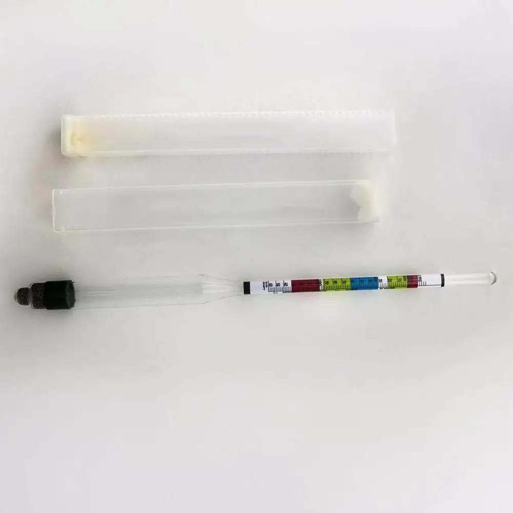 hot sell Triple Scale Hydrometer for Beer Wine Mead & Kombucha -Specific Gravity ABV alcohol Tester