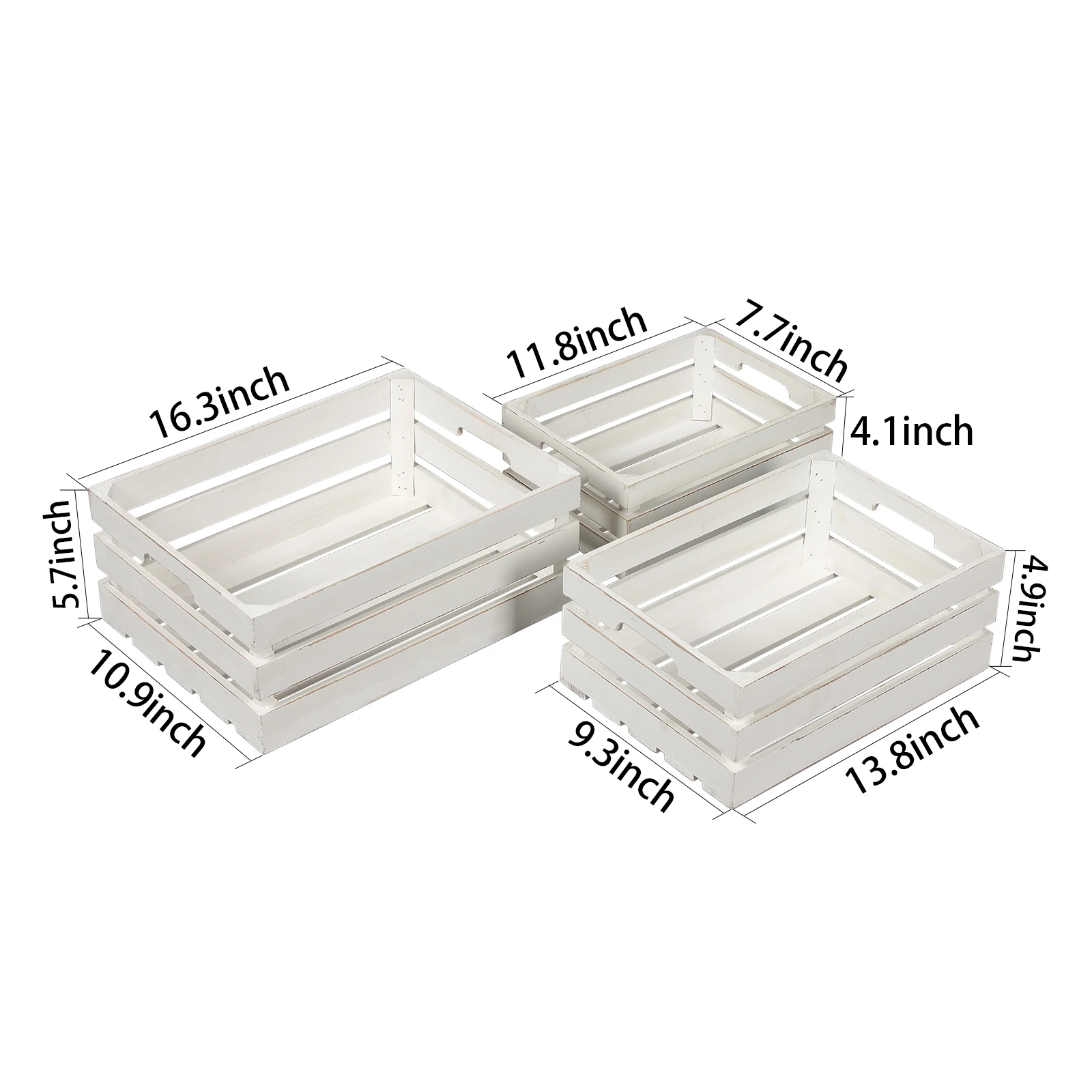 Promotional Various Good Quality Unfinished Mini Wooden Crate For Craft,Wood Serving Tray Wood Storage Pallet