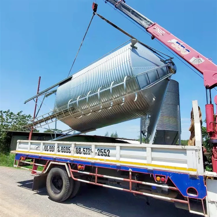 canola feed galvanized steel bolt 500 1000 1500 5000 tons Livestock farm poultry farm feed silo corn grain storage silo for sale