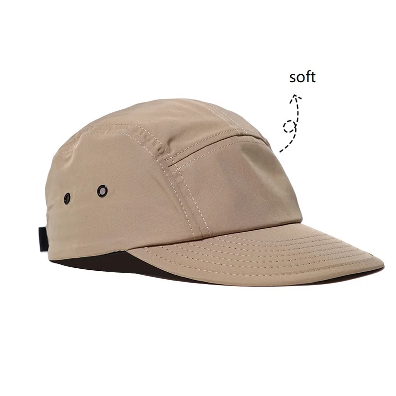 wholesale outdoor hiking custom five panel camper cap quick dry 5 panel hat