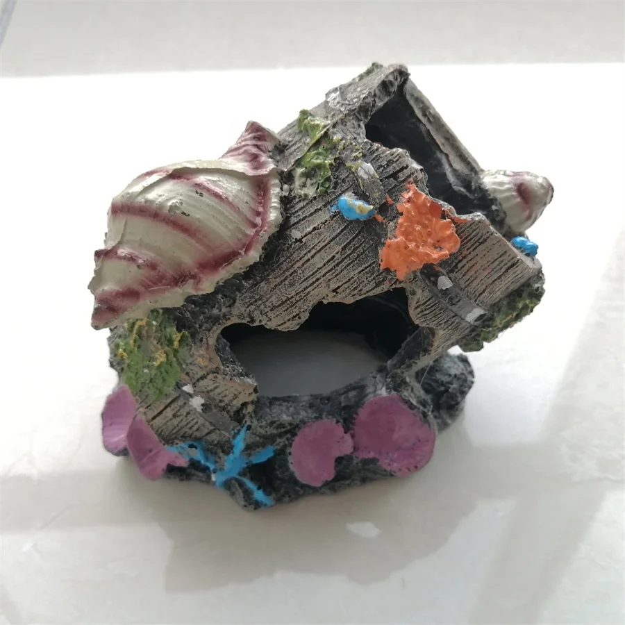 Artificial sump flower bucket aquarium ornament landscaping decoration pumice Simulation flower bucket