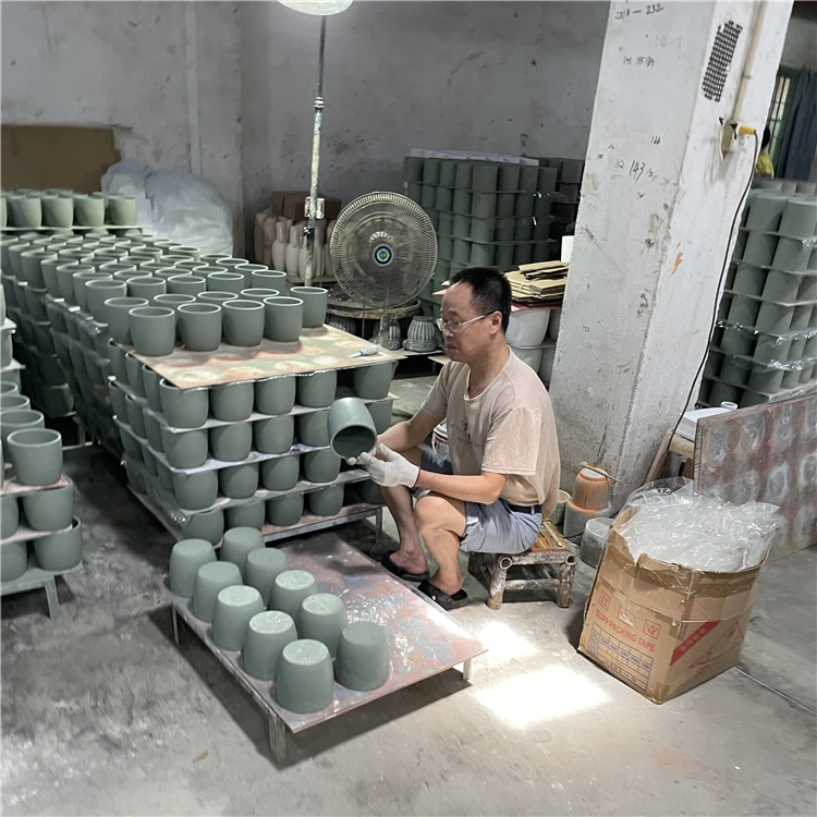 Wholesale luxury electroplate flower vase home living room tabletop decoration gold plating ceramic vases