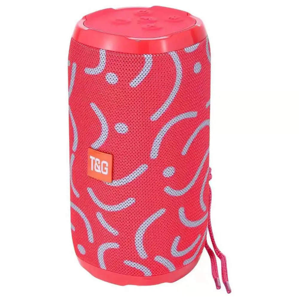 TG152 fabric portable outdoor speaker 10W power FM radio with lanyard