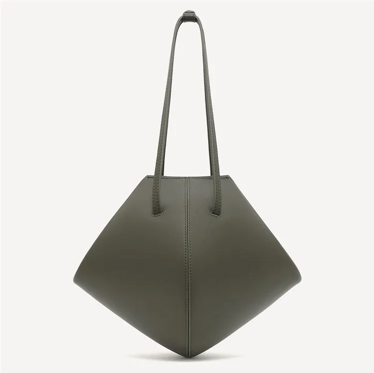 #ZB201 2020 Hot famous large capacity lady bag bolsas femininas special shape 100% Eco vegan leather hobo handbags for women