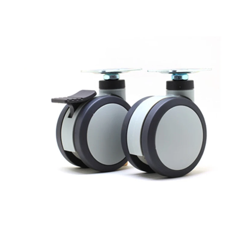 Knock down Home Office storage cabinet with shelf and drawer on wheels melamine particle board mdf bookshelf with 2 doors