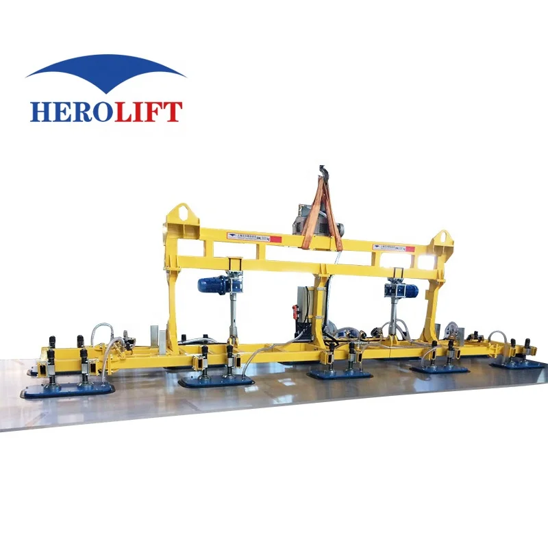 1000KG Jib Crane Hoist Pneumatic Electric Lifting Equipment Sheet Metal Vacuum Lifters for Sale