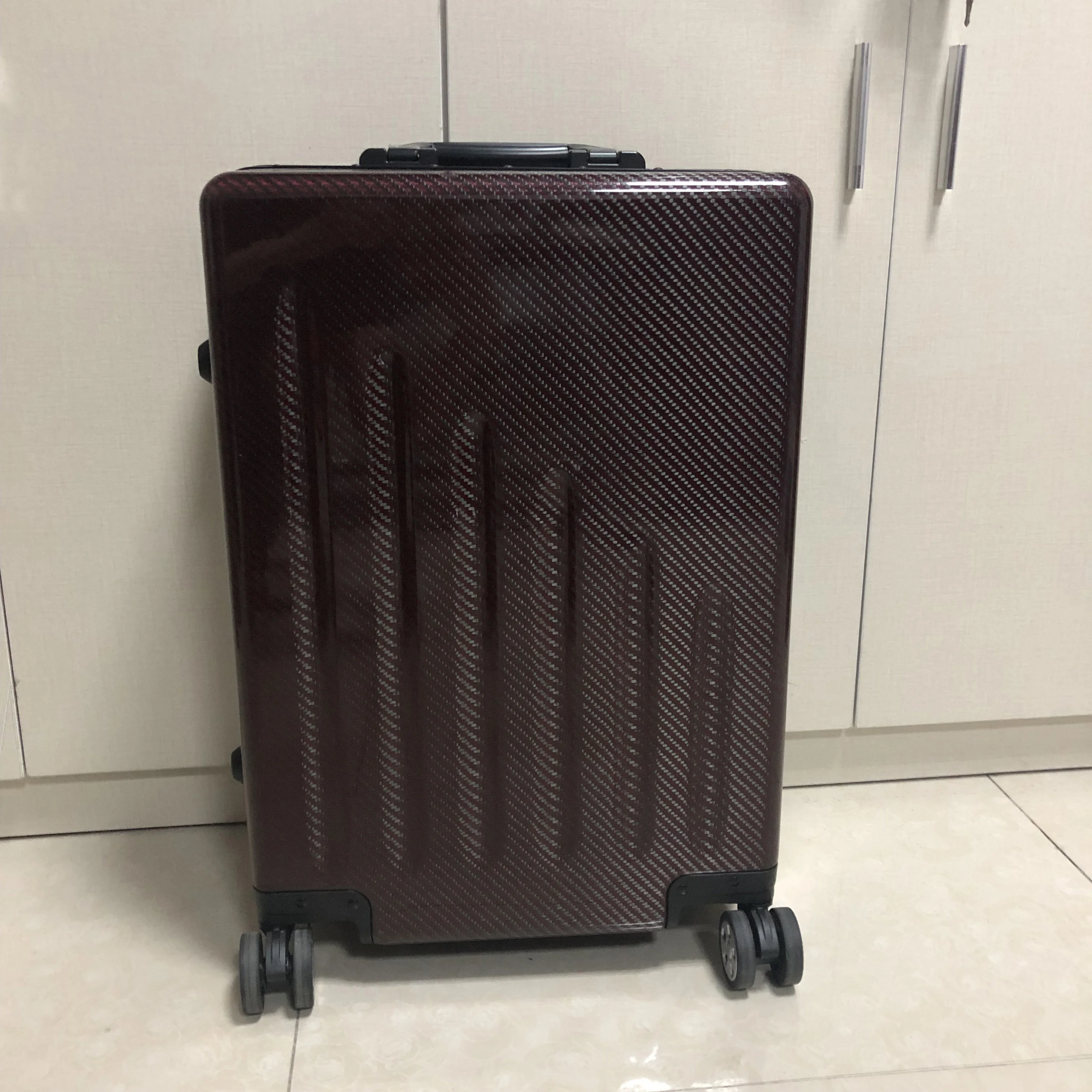 100% full carbon fiber luggage high quality carbon fiber lightest Suitcase manufacturer in china