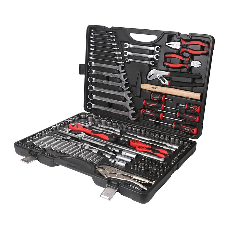 Factory supply 180 pcs practical auto repair box socket set tools