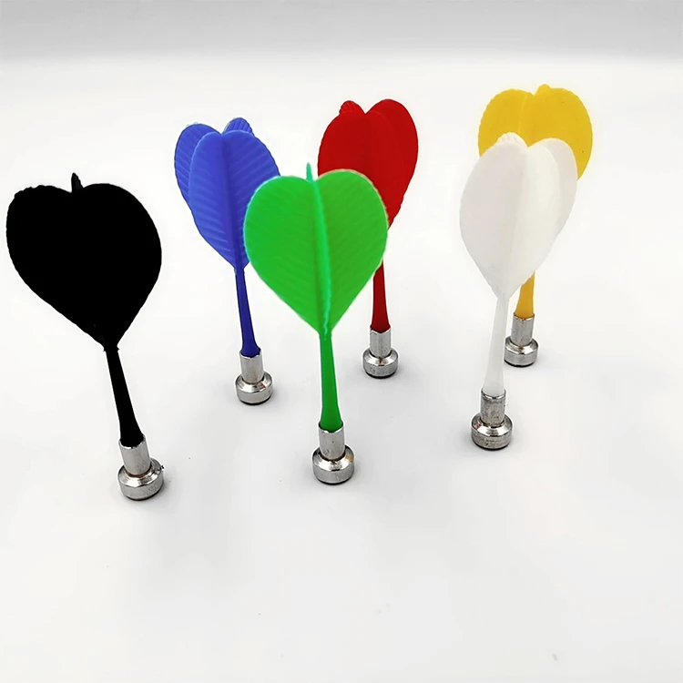 Large Head Electroplating Bright 85mm Six Colors 6.7g Children Safe Super Magnetic Dart