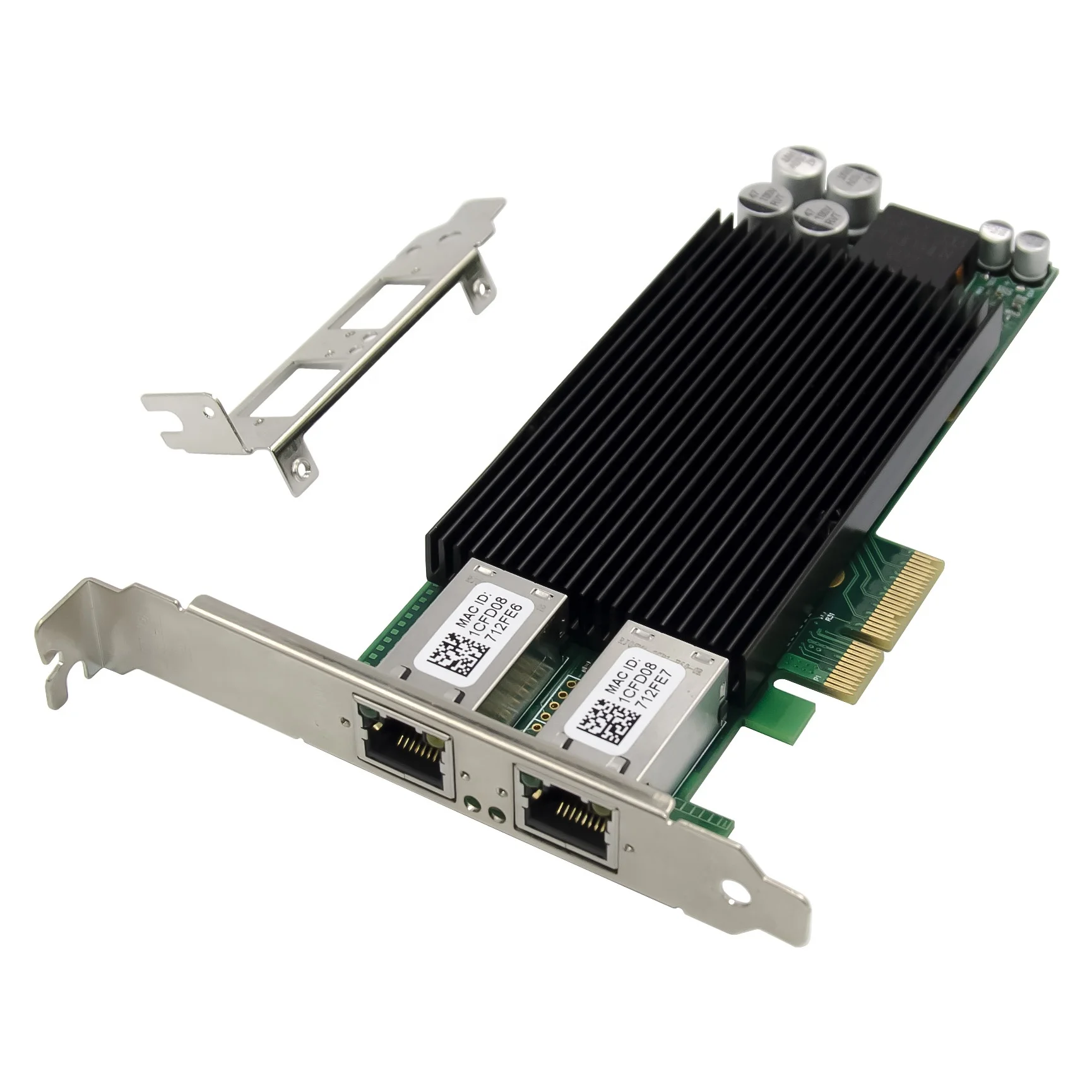 PCIe X4 Intel82576 Dual POE Gigabit network card 10/100/1000Mbps Gigabit RJ45 Port Pci express Network Card