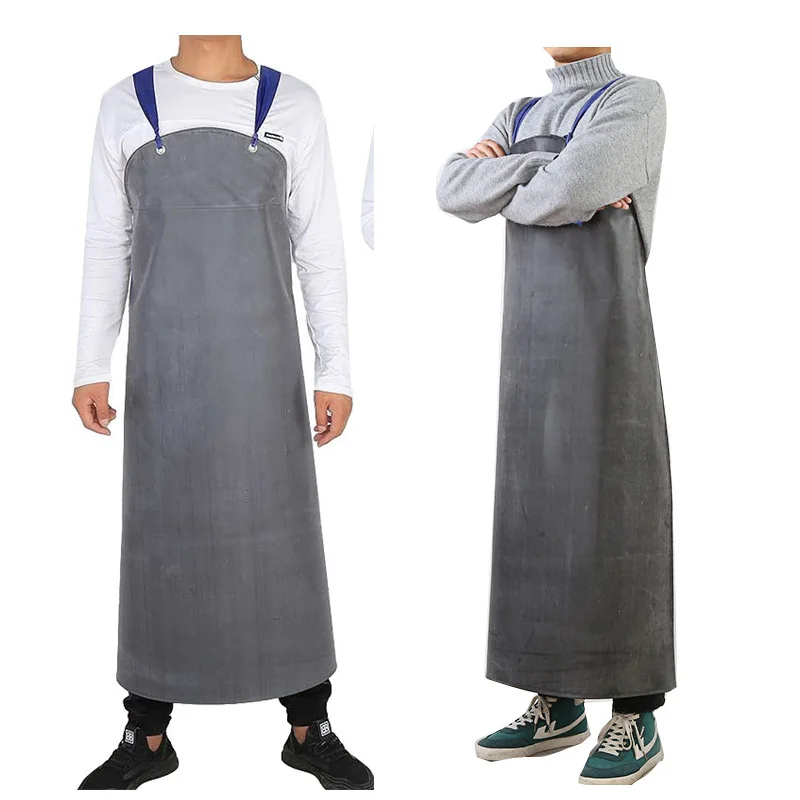 High Quality Chemical and Oil Resistant Rubber Apron Waterproof Industrial Thickness Chemical Protective Apron