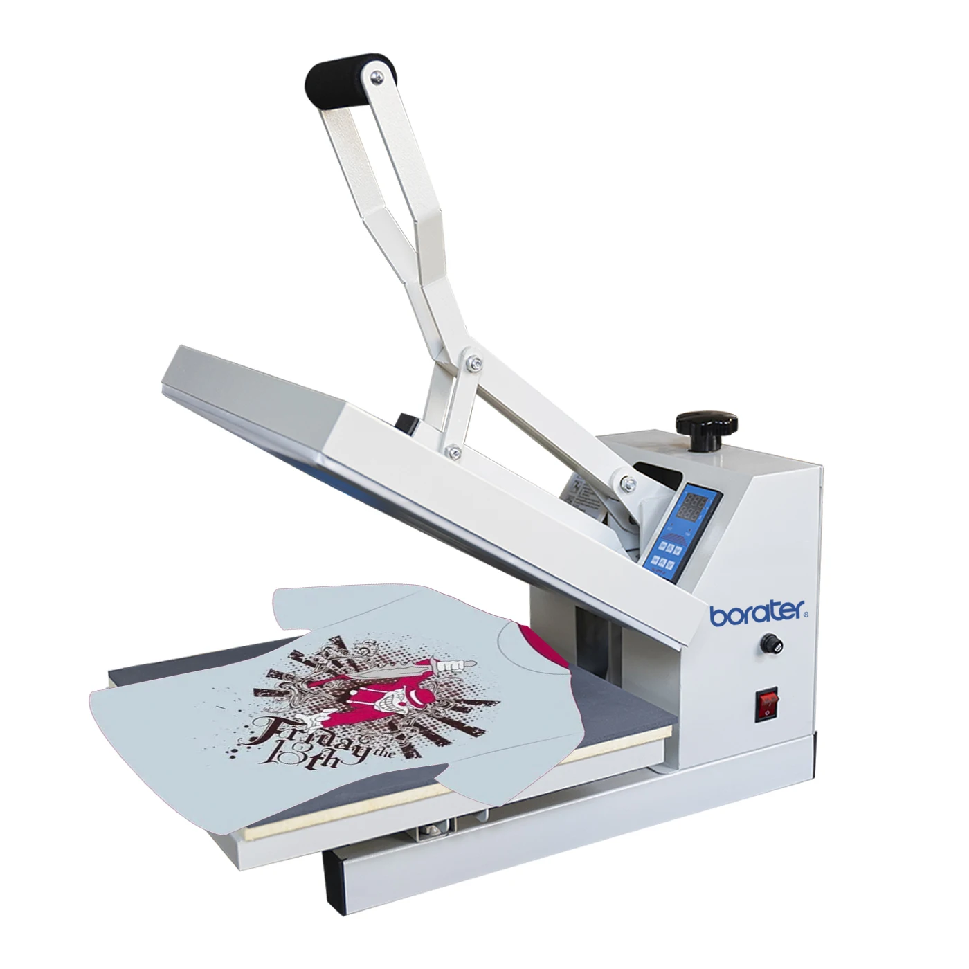 Electric heating 220V Pressure painting machine Manually press Suitable for T-shirts shirts and other fabrics