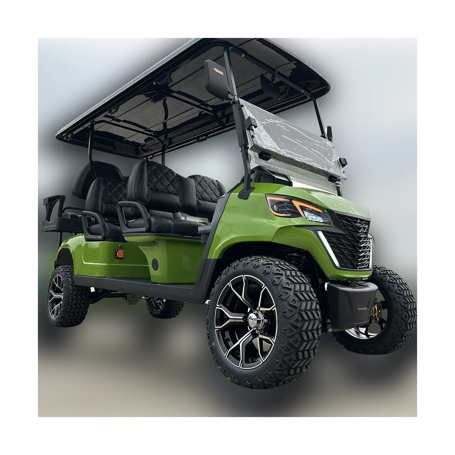 2023 China 48V 72V 5KW Off Road EV Golf Buggy Club Car 4 6 8 10 Seater Electric Golf Carts