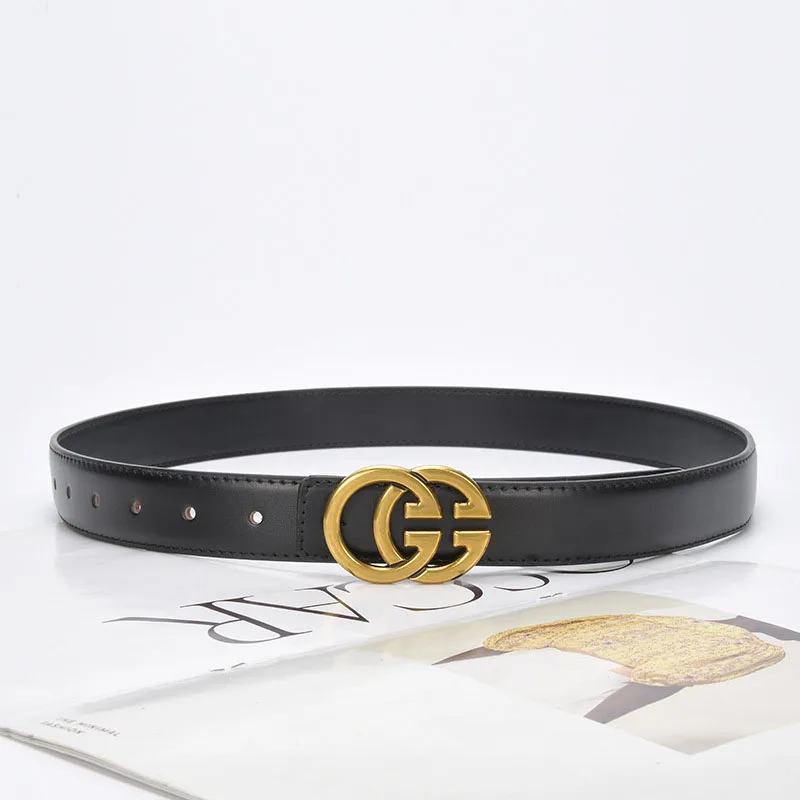 Wholesale Female High Quality Leather Letter Fashion Luxury Belt For Lady Woman Waist Belt Fashion Designer belt