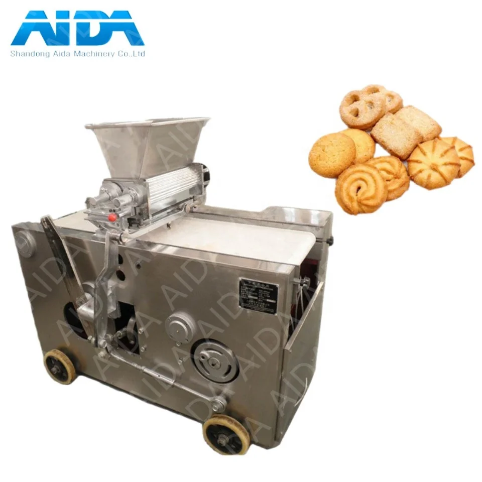 Filling Cookie Making Machine Bear Cookie Machine All Kinds of Three-color Cookie Forming Machine